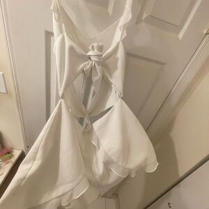 WHITE NBD ROMPER